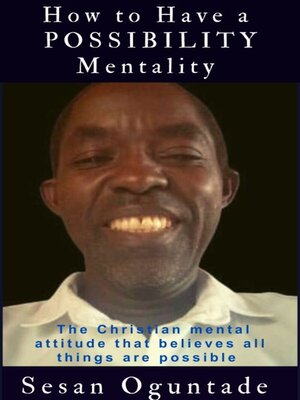 cover image of How to Have a Possibility Mentality